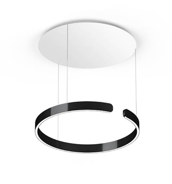 Occhio Mito Sospeso 60 - Pendel, variabel, black phantom, air