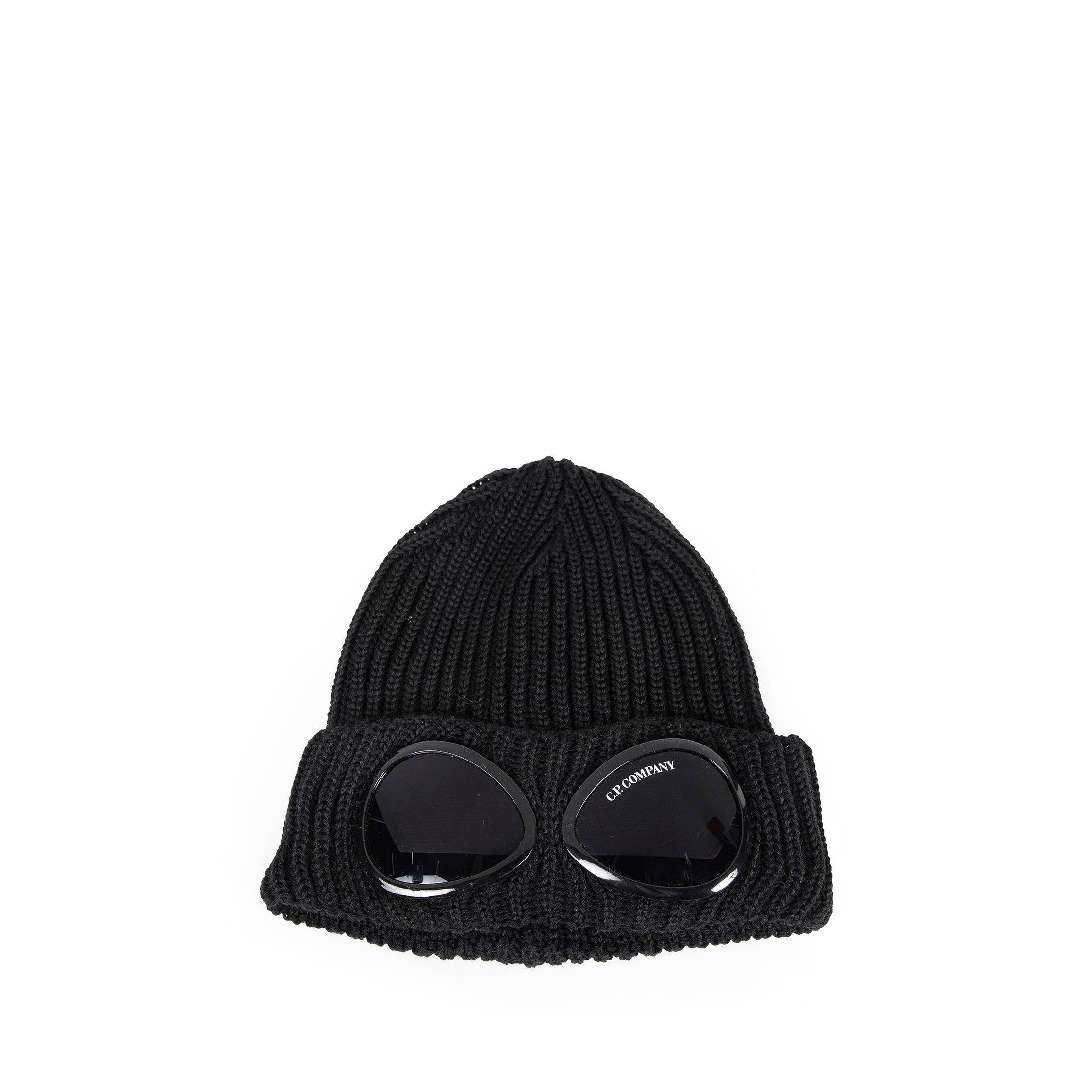 Wool Ribbed Beanie - black - UNI