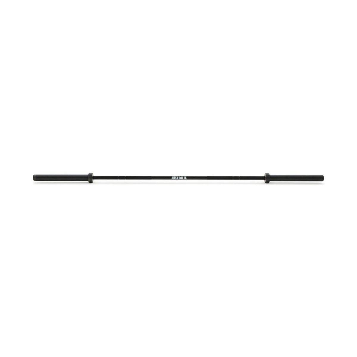 Skivstång Nike Strength Shield Barbell Black - Black "Just Do It"