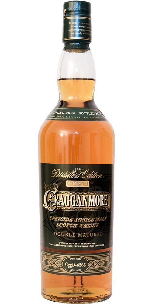 Whisky - Cragganmore Destiller's Edition 2004 40%.