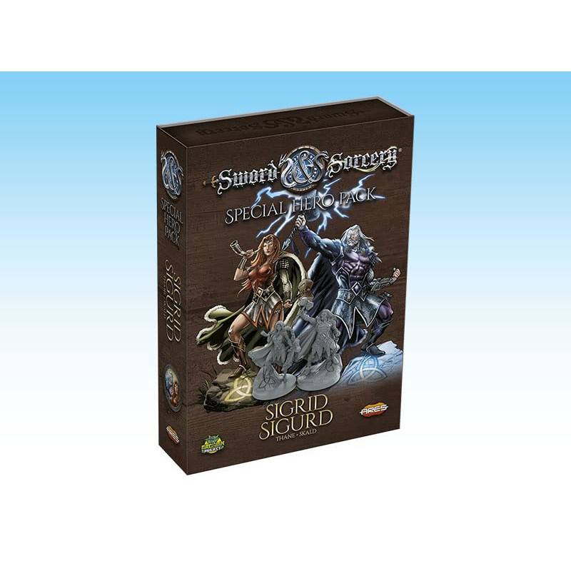 Ares Games Sword & Sorcery - Thane/Skald (Sigrid/Sigurd) Hero Pack