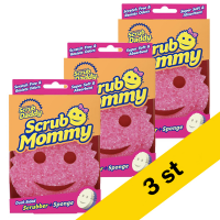 Scrub Mommy svamp rosa 3st