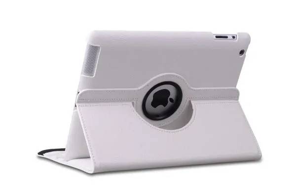 360° Roterende Cover Til iPad Air, iPad (2017) & (2018). Hvid..