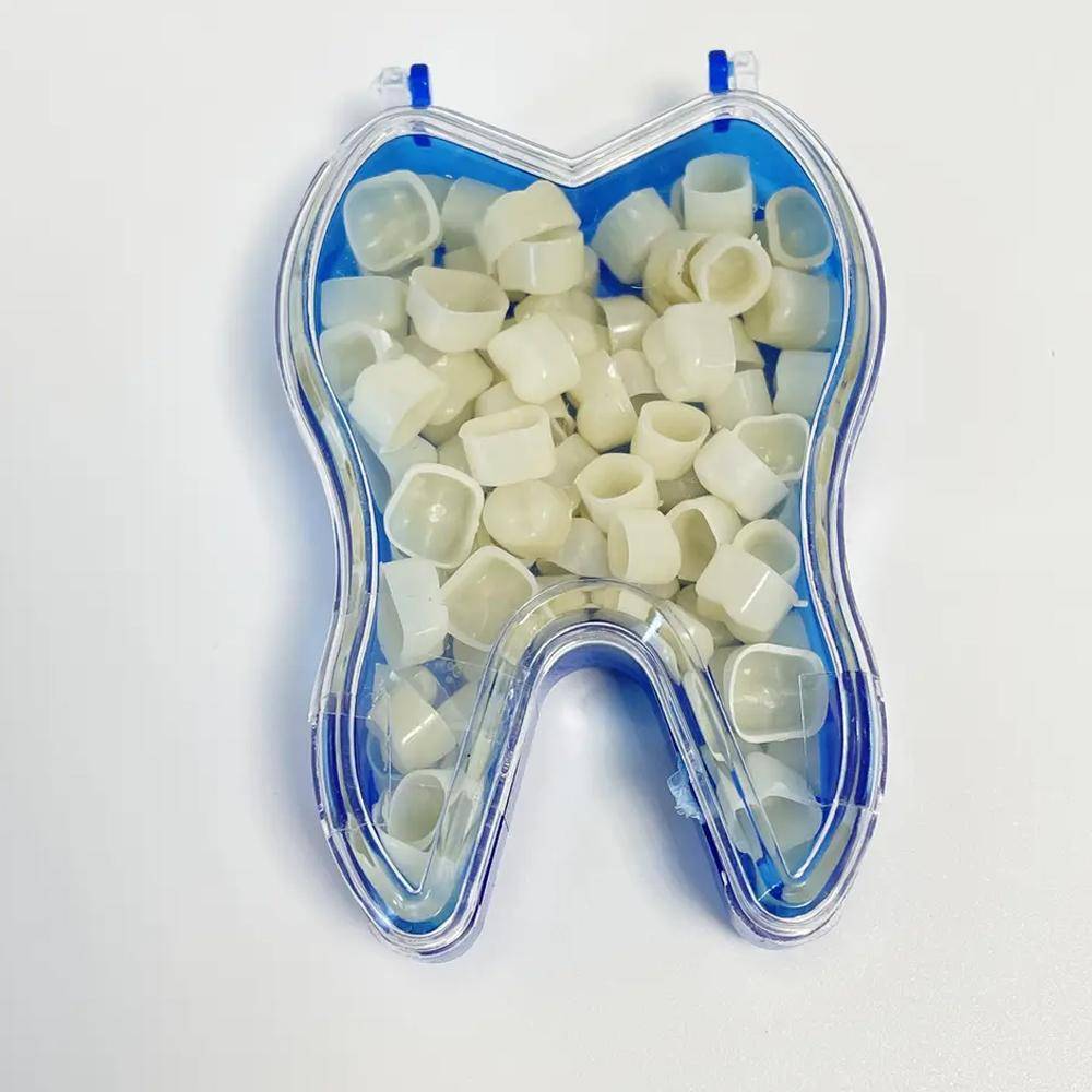 50 Pcs Dental Temporary Crown Kit Anterior Front Molar Posterior Teeth Veneers Whitening Tools Dentistry