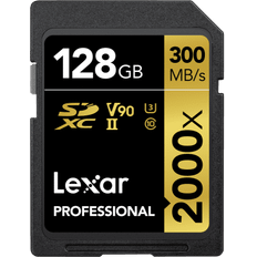 Lexar Professional SDXC Class 10 UHS-II U3 2000x 128GB