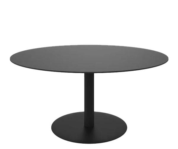 Lapalma Rondo Spisebord - Dia.160cm. - Sort Fenix Laminat