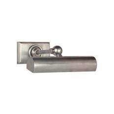 8" Cabinet Maker's Picture Light Antique Nickel