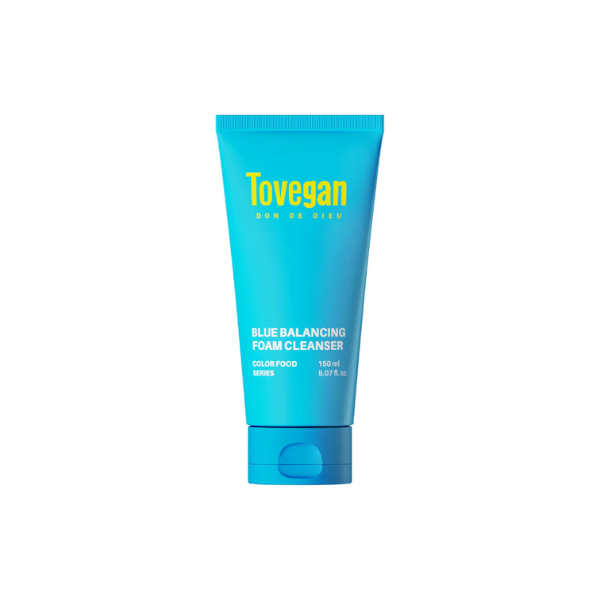 Tovegan - Colorfood Series Blue Balancing Foam Cleanser - 150ml - No Color