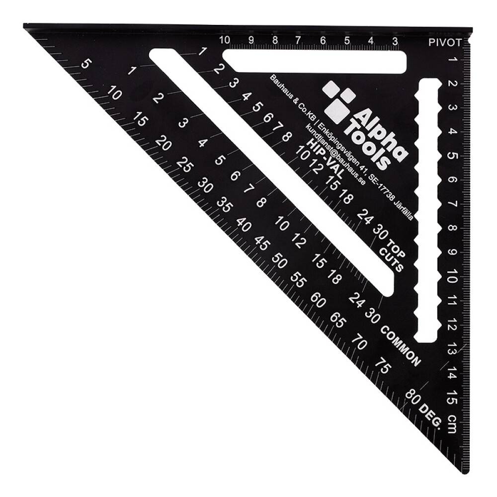 SNABBVINKEL ALPHA TOOLS 180MM.