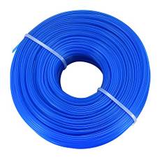Trimmertråd, 1,6 mm x 100 m nylontrimmersladd, grästrimmersnöre, ogrästrimmer friklippare trådar för trädgård, grästrimmer, nylontråd