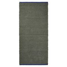 METTE DITMER Notes Runner, Small |Khaki green |70X 150 cm