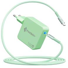 PAEBAI+ 100W USB C Laddare PD3.0 GaN Laptop Charger för MacBook Pro, MacBook Air, Google Pixelbook, ThinkPad, Dell XPS, iPad Pro, Galaxy S24/S23 och fler typ C enheter
