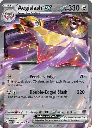 Aegislash ex 135/182 Pokemon SV04 Paradox Rift