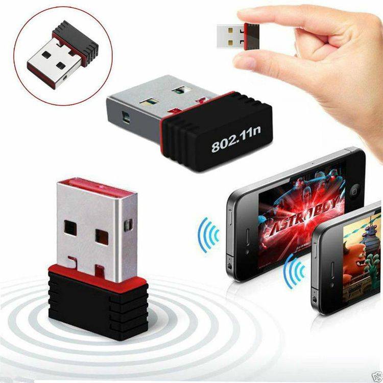 Trådlös 150Mbps USB Adapter WiFi 802.11n/g 150M Network Lan Kort