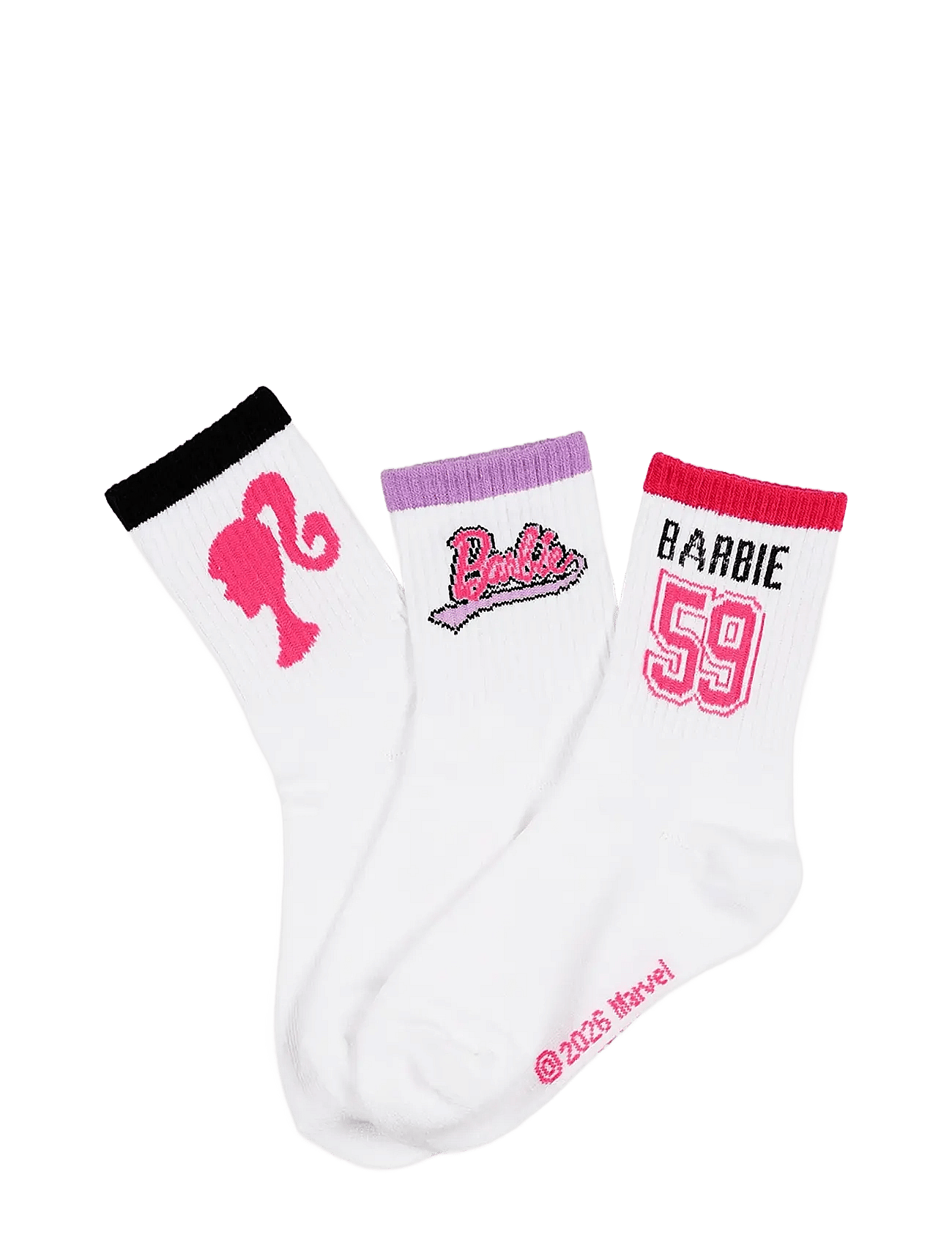 Barbie Socks - White - 23/26