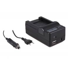 4-i-1 oplader til Sony Cybershot NP-BD1 NP-FD1 DSC-T500 T700