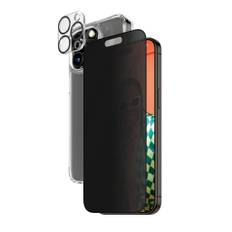 PanzerGlass® Privacy 3-i-1 Pakke iPhone 15 Pro Max