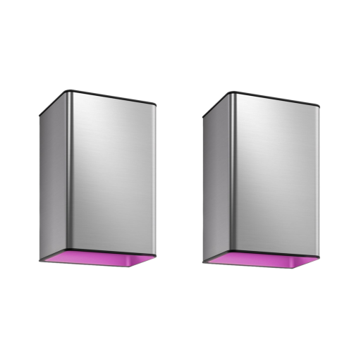 Philips Hue Resonate udendørs væglamper, aluminium, 2-pak