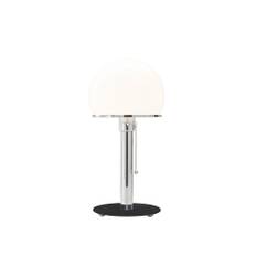 Tecnolumen - Bauhaus Table Lamp WA 23 SW - Bordlamper - Wilhelm Wagenfeld - Sølv