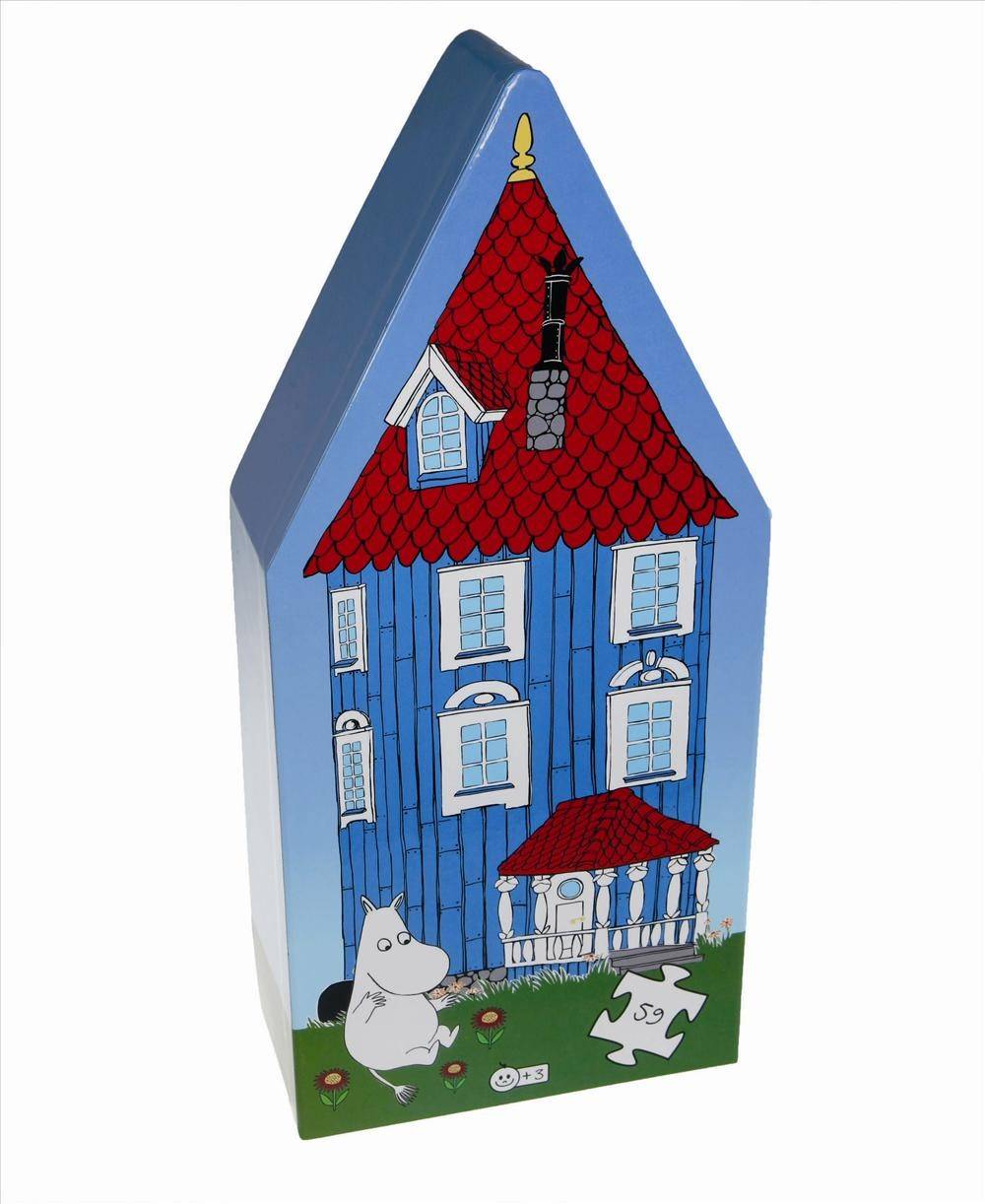 Mumi hus puslespil (Spil, Dansk)