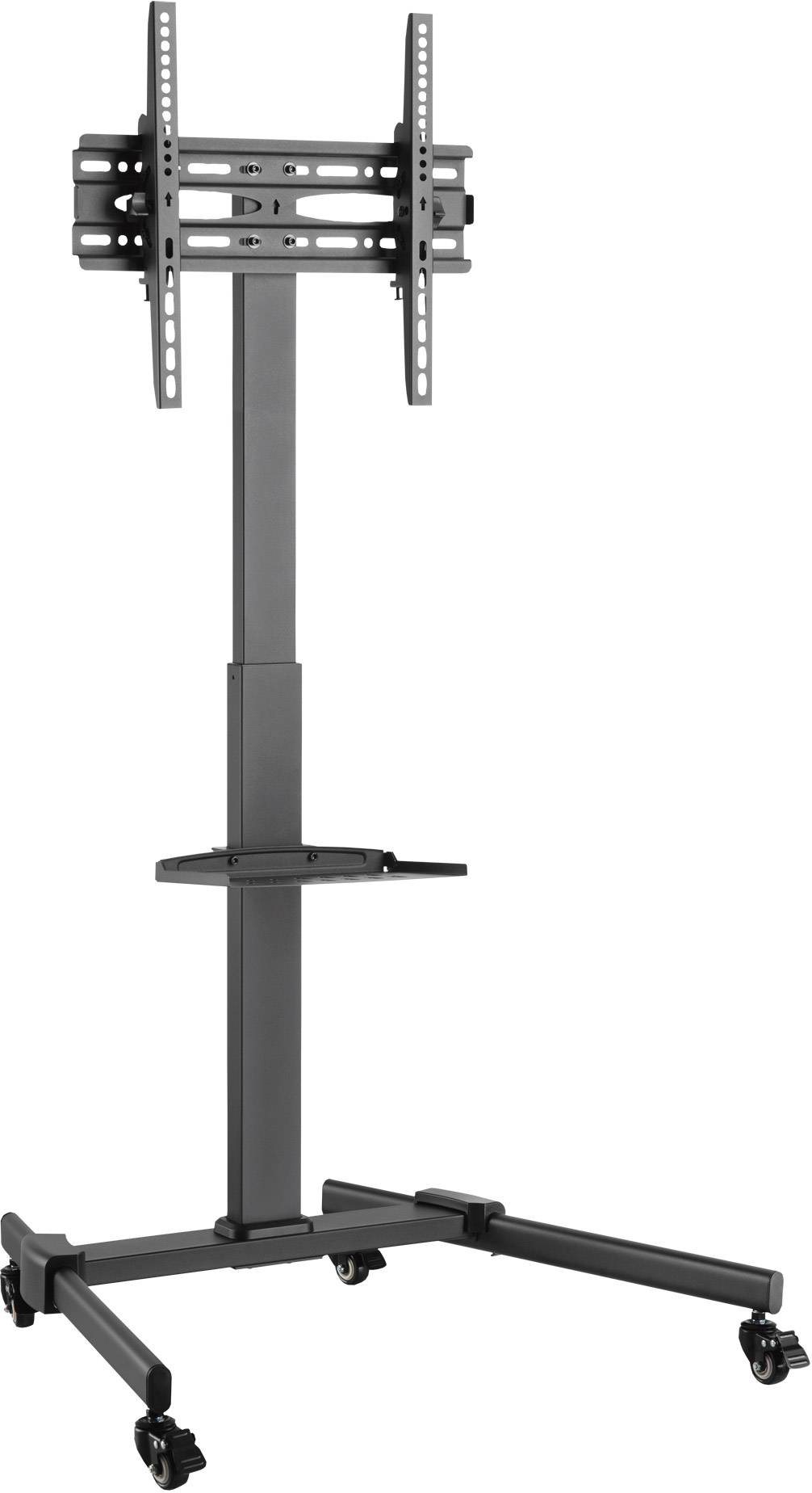 SHOWGEAR Flachbildschirm-Rollwagen 7 für 32" - 55", höhenverstellbar und neigbar
