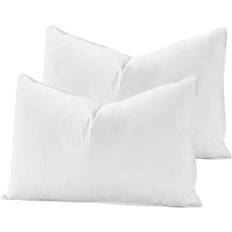 Deodar dunkuddar med gåsfjädrar, klassisk kuddar av hotellkvalitet fluffig mjuk allergivänlig, rygg- och axelsmärtlindring sängkuddar, 100 % bomullsskal, Öko-Tex och RDS-certifierad, 2-pack 50 x 70 cm