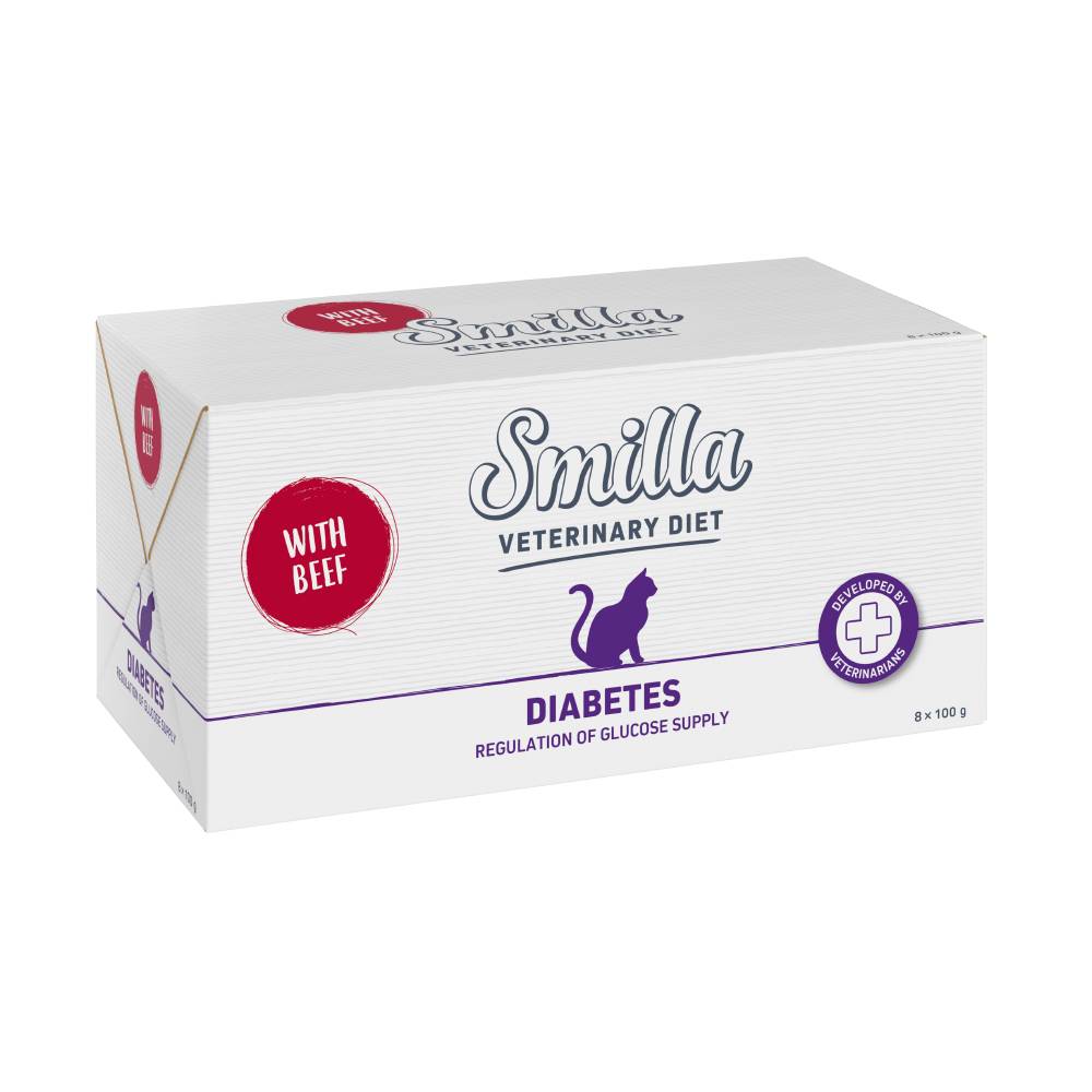Smilla Veterinary Diet Diabetes 8 x 100 g