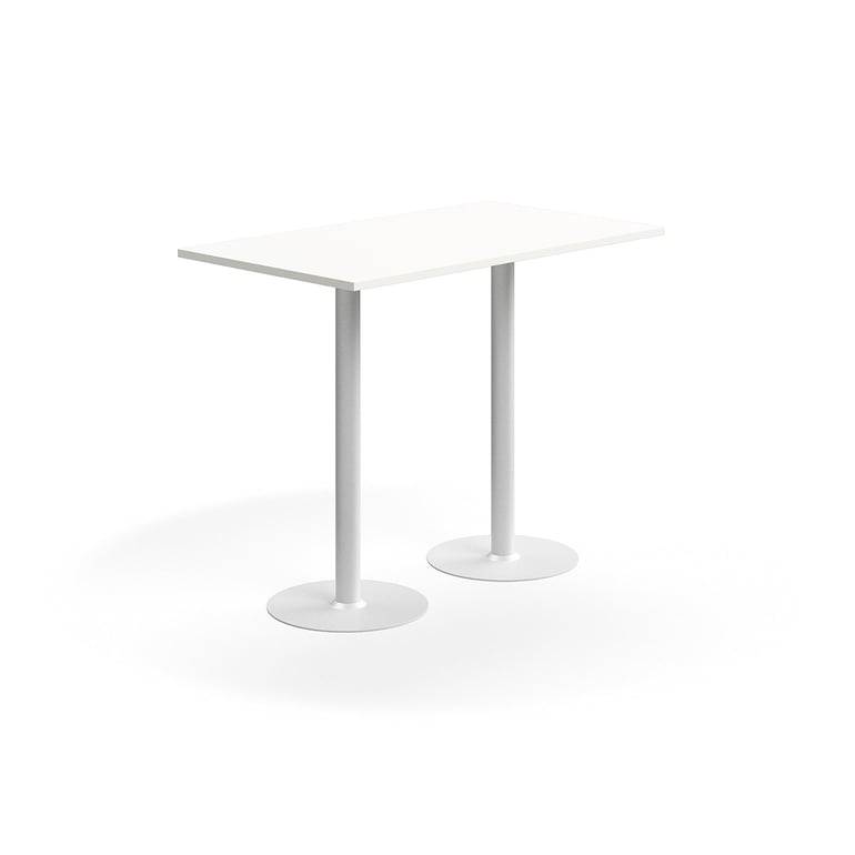 Barbord VERTICUS, 1400x800x1100 mm, vit