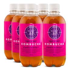 Kultures Kombucha, Hindbær, 6-pak