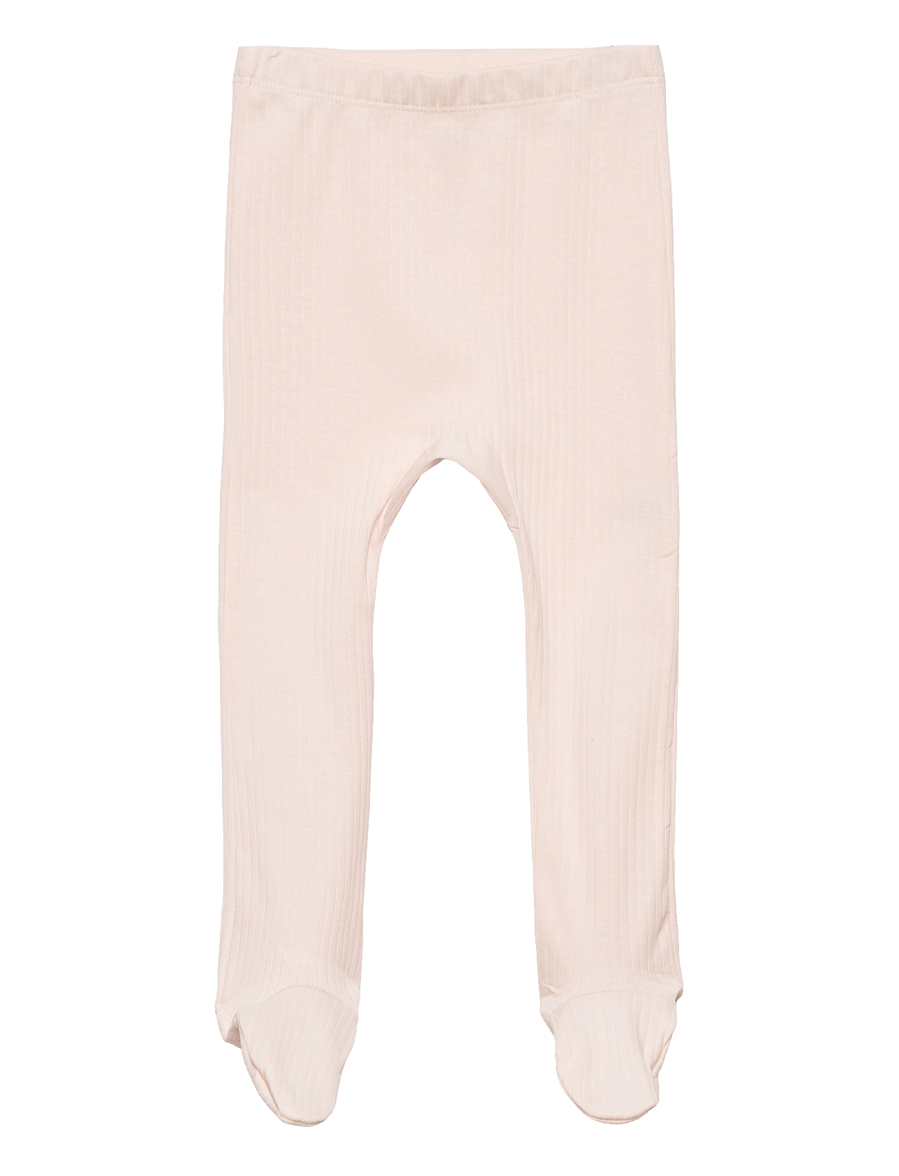 COPENHAGEN COLORS Baby Rib Tights W. Feet | Pink | 92