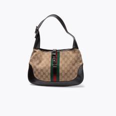 GUCCI Jackie Shoulder Bag - Beige