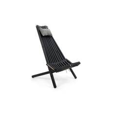 Solstol Park 2 st - Svart Loungestol utomhus Comfort Garden