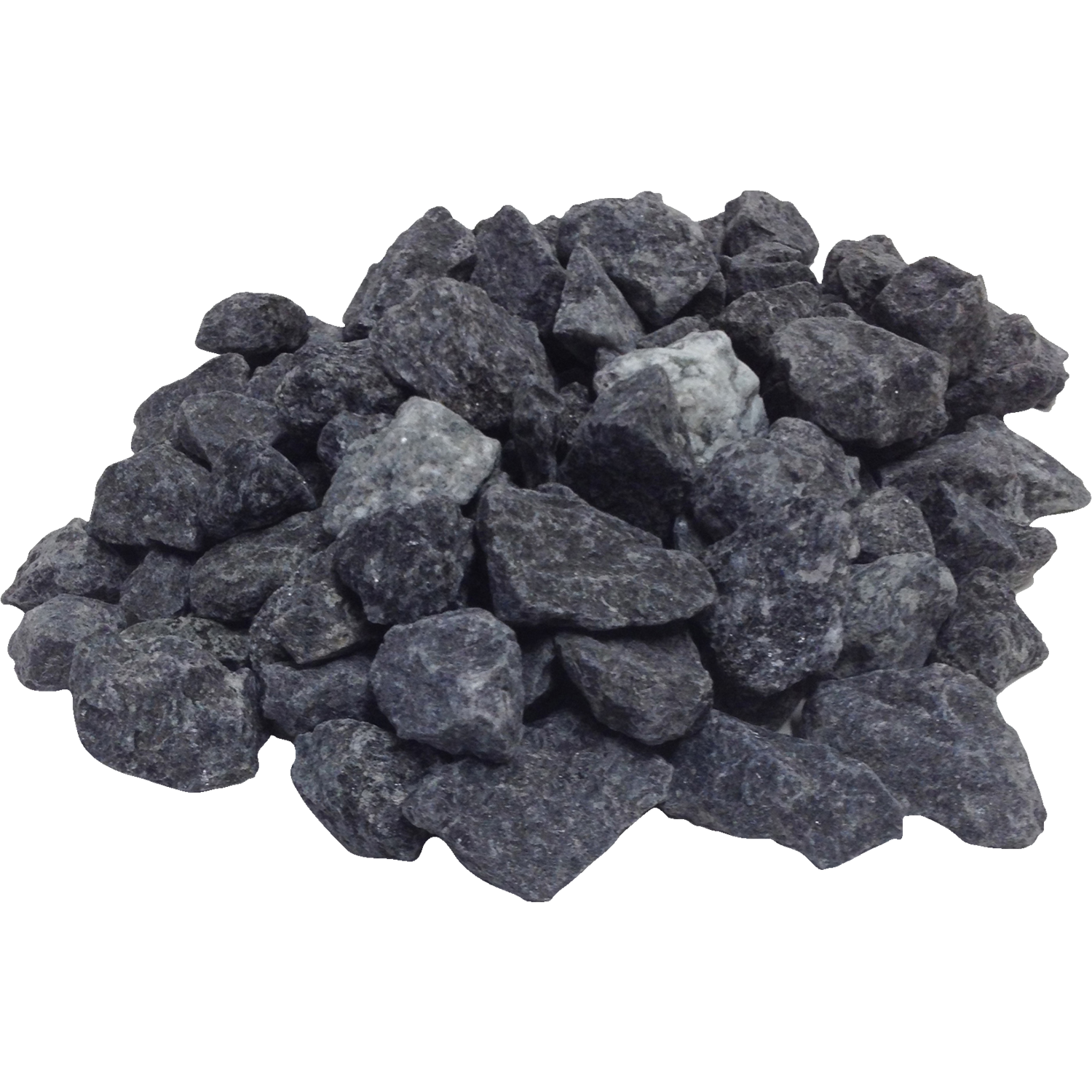Sorte granitskærver 11/16 mm BigBag á 500 kg