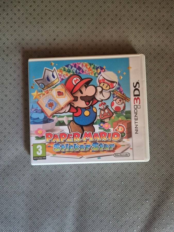 Paper Mario Sticker Star Nintendo 3DS