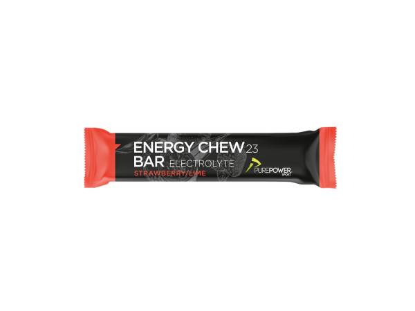 Purepower Energy Chew Bar jordgubb/lime elektrolyt 30 gram