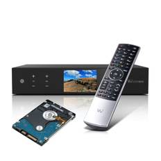 VU+ Duo 4K SE 1x DVB-C FBC Tuner (Välj variant: Med inbyggd hårddisk 1TB & BT fjärr)