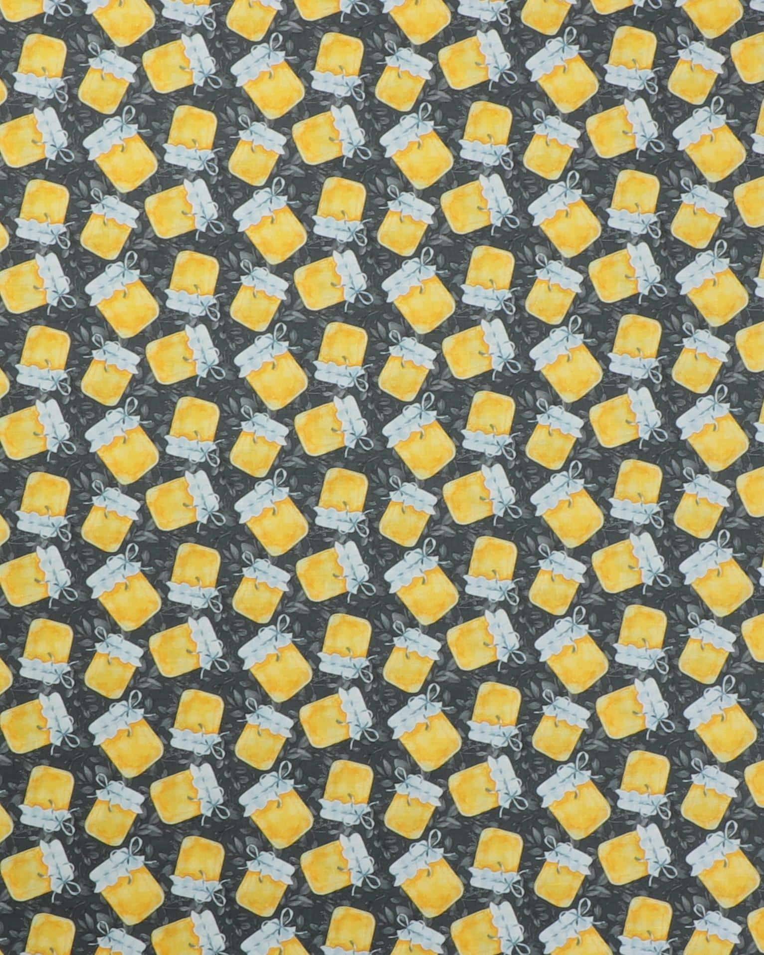 Sweet bees, honningglas - Patchwork - 100% Bomuld