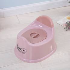 TEMU ' Potty Training Toilet - Cute , Pp Material, Ideal For Under 3 Years - Pink/purple/blue, Potty Training Seat