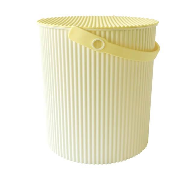 Japansk Omnioutil spand med låg 8 liter Lemon