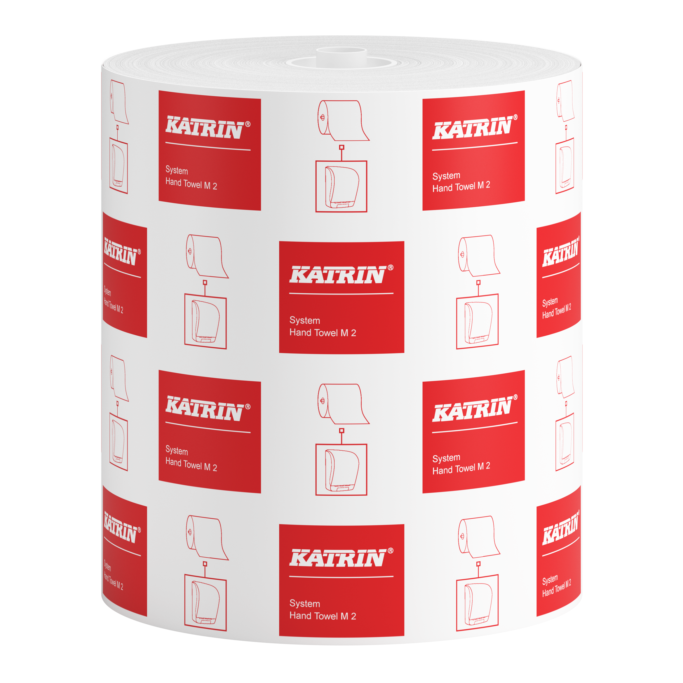 Torkpapper Katrin Classic M2, 2-lags, 170m, 6 rullar