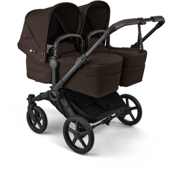 Bugaboo Donkey 6 Tvillingvagn Cocoa Brown