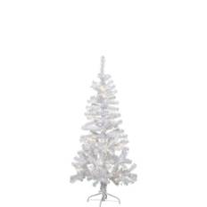 Vit Julgran Alvik med LED slinga - 210cm/150cm