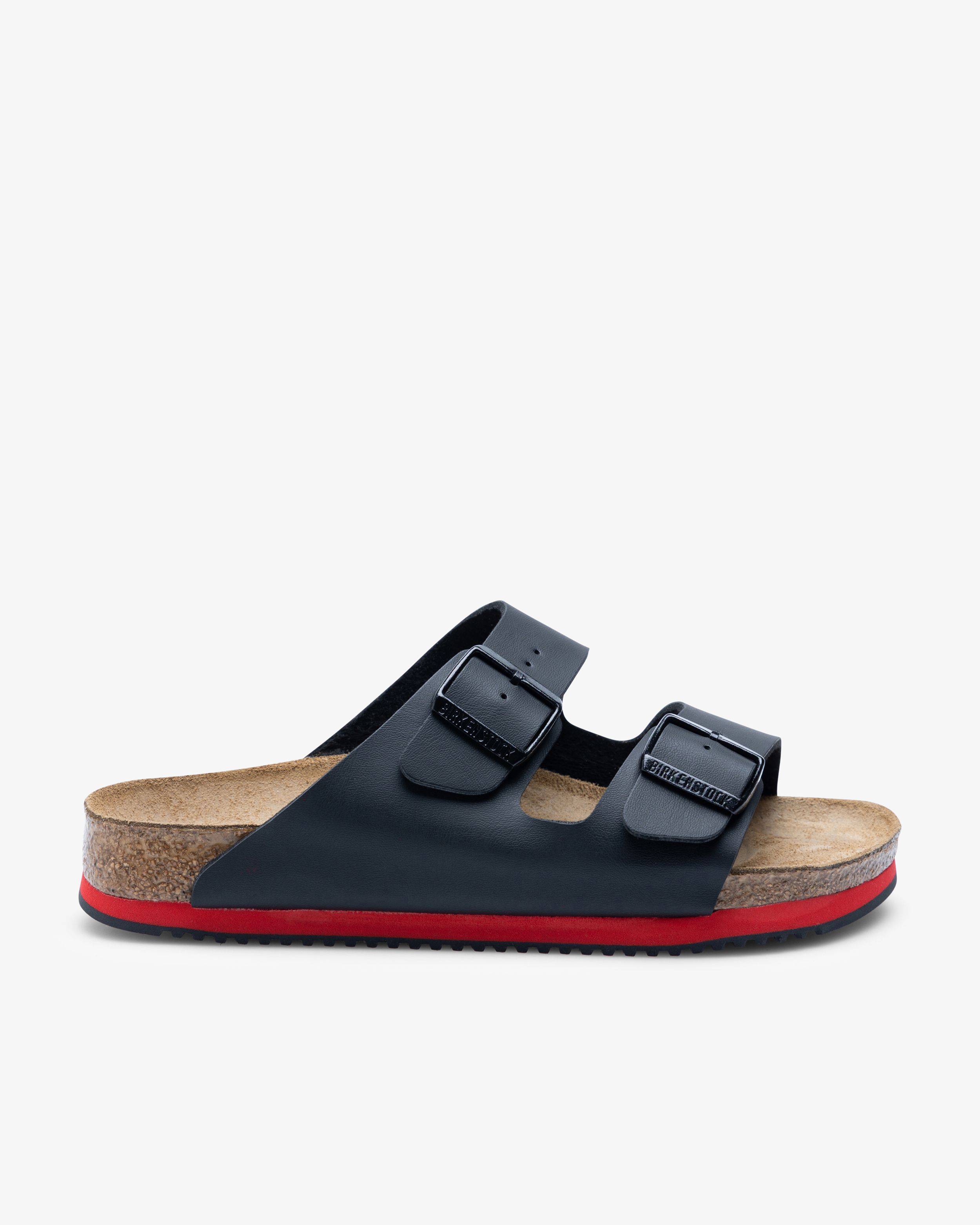 Birkenstock Professional Arizona Sandal Narrow Sort/Rød