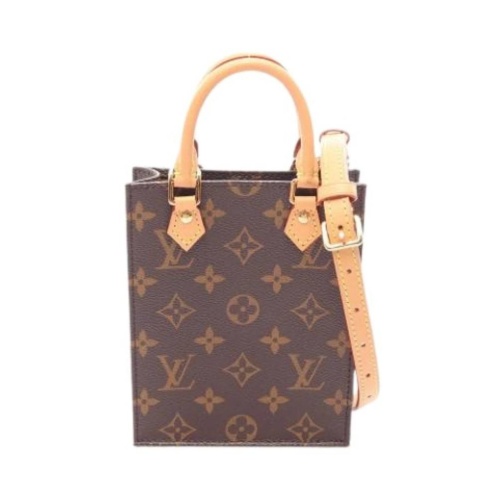 Louis Vuitton Vintage Pre-owned Mini Håndtaske - Vintage - Dame - Brun - ONE SIZE - Læder