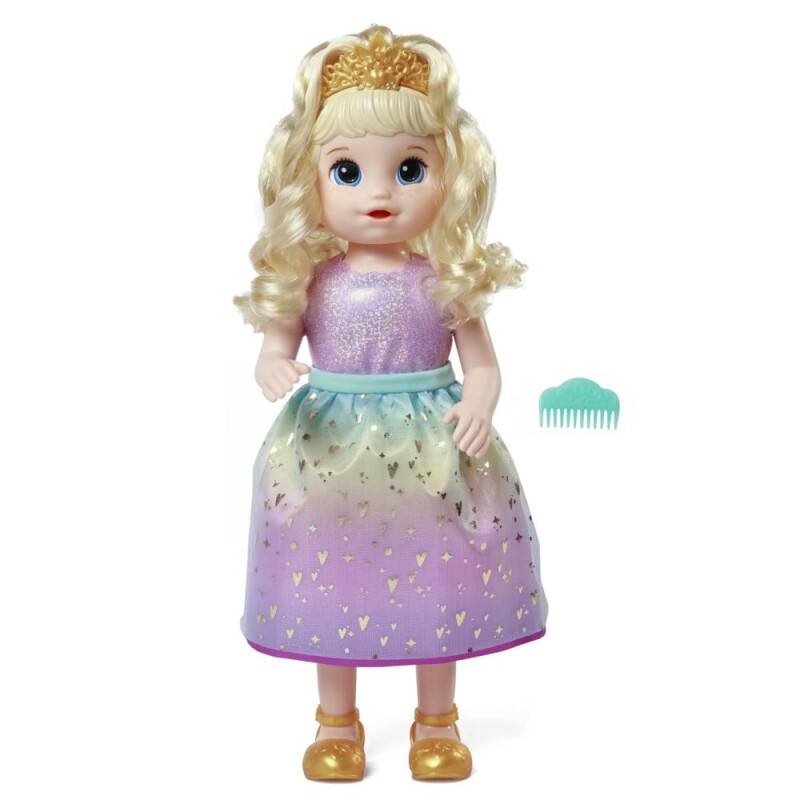 Baby Alive Poupée Princesse Ellie grandit !, poupée de 45 cm Qui...