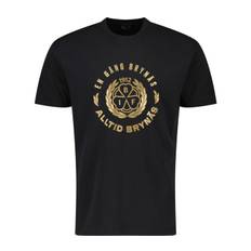 EN GÅNG BRYNÄS TEE M, BLACK, Herr, 2XL