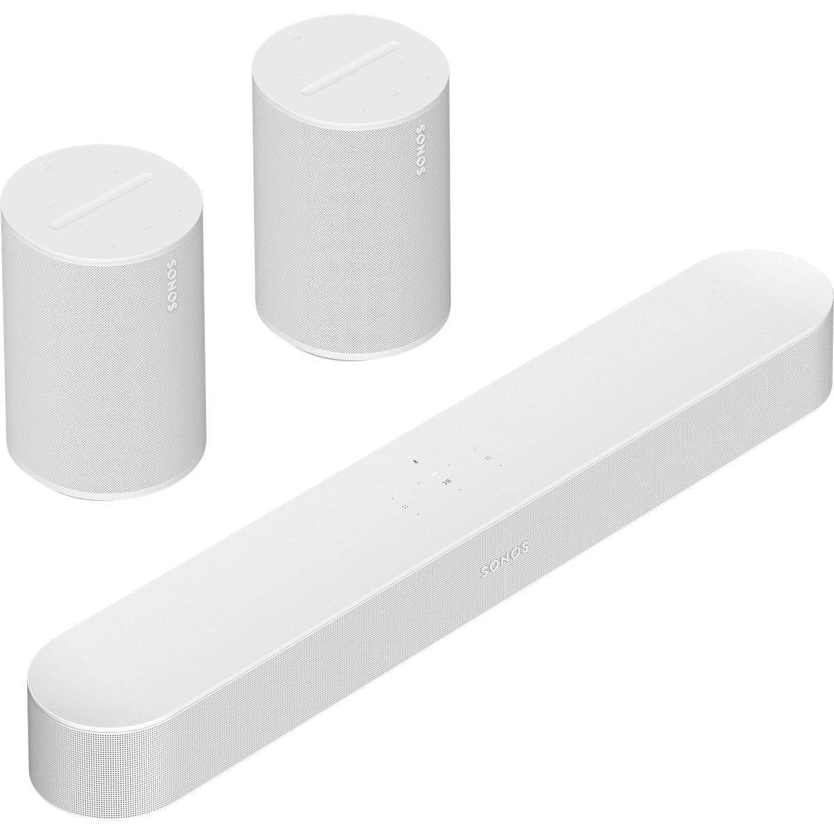 Sonos Pack Beam (Gen 2) + 2x Era 100 vit matt