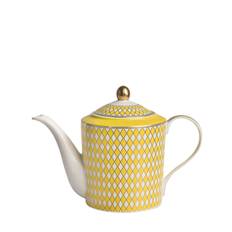 Chess Ceramic Teapot