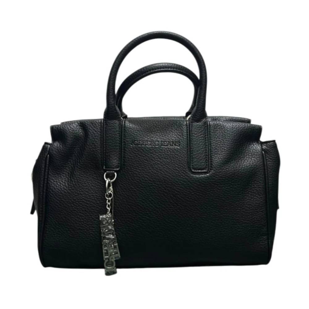 Iceberg Skuldertaske - Tasker - Dame - Sort - ONE SIZE - Uld