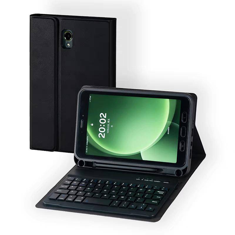 Fodral för Samsung Galaxy Tab Active 3 8.0 T570 T575 T577 Bluetooth-tangentbordsfodral för Tab Active 5 8.0 SM-X300 SM-X306B